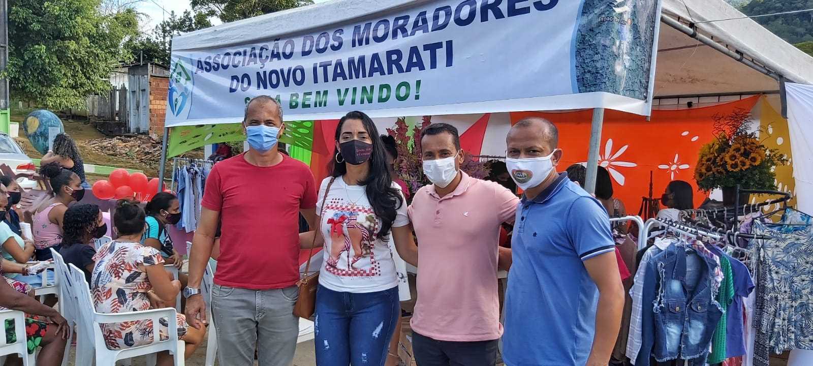 Camacã: Mães do Novo Itamarati (Biscó) são contempladas com o II Brechó Solidário